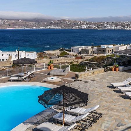 Cosset Villa Bohochic Sea&Harbourview And Sunset By One-Villas Ornos  Exterior photo